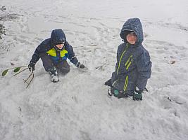 Leden s Kubulou a Kubou Kubikulou 27.1.2026, foto: D. Nepivodová