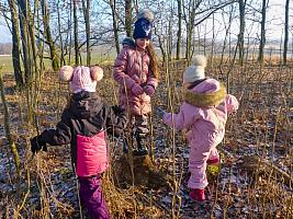Leden s Kubulou a Kubou Kubikulou 27.1.2026, foto: D. Nepivodová