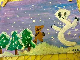 Leden s Kubulou a Kubou Kubikulou 27.1.2026, foto: D. Nepivodová