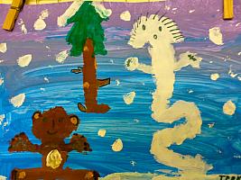 Leden s Kubulou a Kubou Kubikulou 27.1.2026, foto: D. Nepivodová