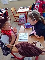 Masopust v I. třídě 16.2.2026, foto: K. Němečková Hospodářská