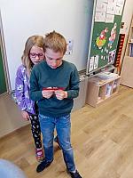 Předvelikonoční týden v I. třídě, foto: K. Němečková Hospodářská