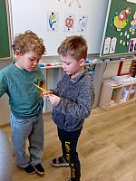 Předvelikonoční týden v I. třídě, foto: K. Němečková Hospodářská