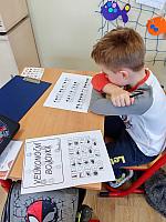 Předvelikonoční týden v I. třídě, foto: K. Němečková Hospodářská