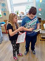 Předvelikonoční týden v I. třídě, foto: K. Němečková Hospodářská