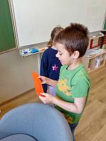 Předvelikonoční týden v I. třídě, foto: K. Němečková Hospodářská