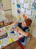 Předvelikonoční týden v I. třídě, foto: K. Němečková Hospodářská