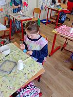 Předvelikonoční týden v I. třídě, foto: K. Němečková Hospodářská