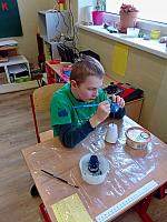 Předvelikonoční týden v I. třídě, foto: K. Němečková Hospodářská