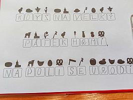 Předvelikonoční týden v I. třídě, foto: K. Němečková Hospodářská