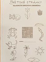 Předvelikonoční týden v I. třídě, foto: K. Němečková Hospodářská