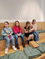 Návštěva knihovny a kina ve Velešíně 20.3.2026, foto: M. Mičanová, P. Horáková