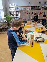 Návštěva knihovny a kina ve Velešíně 20.3.2026, foto: M. Mičanová, P. Horáková