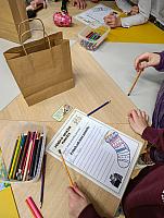 Návštěva knihovny a kina ve Velešíně 20.3.2026, foto: M. Mičanová, P. Horáková