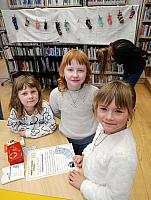 Návštěva knihovny a kina ve Velešíně 20.3.2026, foto: M. Mičanová, P. Horáková