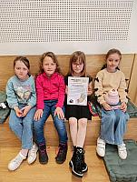 Návštěva knihovny a kina ve Velešíně 20.3.2026, foto: M. Mičanová, P. Horáková