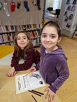 Návštěva knihovny a kina ve Velešíně 20.3.2026, foto: M. Mičanová, P. Horáková