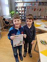 Návštěva knihovny a kina ve Velešíně 20.3.2026, foto: M. Mičanová, P. Horáková