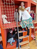 Návštěva knihovny a kina ve Velešíně 20.3.2026, foto: M. Mičanová, P. Horáková