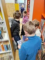 Návštěva knihovny a kina ve Velešíně 20.3.2026, foto: M. Mičanová, P. Horáková