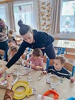 Velikonoční dílničky 1.4.2026, foto: D. Nepivodová, M. Mičanová