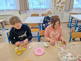 Velikonoční dílničky 1.4.2026, foto: D. Nepivodová, M. Mičanová