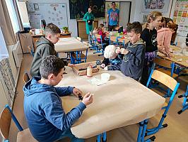 Velikonoční dílničky 1.4.2026, foto: D. Nepivodová, M. Mičanová