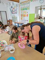 Velikonoční dílničky 1.4.2026, foto: D. Nepivodová, M. Mičanová