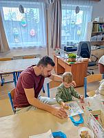 Velikonoční dílničky 1.4.2026, foto: D. Nepivodová, M. Mičanová