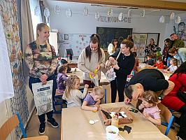 Velikonoční dílničky 1.4.2026, foto: D. Nepivodová, M. Mičanová