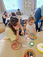 Velikonoční dílničky 1.4.2026, foto: D. Nepivodová, M. Mičanová