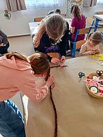 Velikonoční dílničky 1.4.2026, foto: D. Nepivodová, M. Mičanová