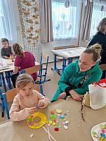 Velikonoční dílničky 1.4.2026, foto: D. Nepivodová, M. Mičanová