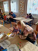 Velikonoční dílničky 1.4.2026, foto: D. Nepivodová, M. Mičanová