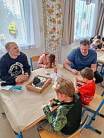 Velikonoční dílničky 1.4.2026, foto: D. Nepivodová, M. Mičanová