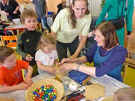 Velikonoční dílničky 1.4.2026, foto: D. Nepivodová, M. Mičanová