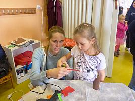 Velikonoční dílničky 1.4.2026, foto: D. Nepivodová, M. Mičanová