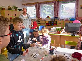 Velikonoční dílničky 1.4.2026, foto: D. Nepivodová, M. Mičanová