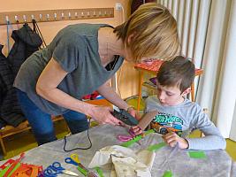 Velikonoční dílničky 1.4.2026, foto: D. Nepivodová, M. Mičanová