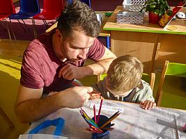 Velikonoční dílničky 1.4.2026, foto: D. Nepivodová, M. Mičanová