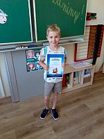 Předposlední den školy v I. třídě 25.6.2026, foto: K. Němečková Hospodářská