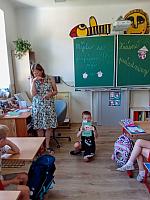 Předposlední den školy v I. třídě 25.6.2026, foto: K. Němečková Hospodářská