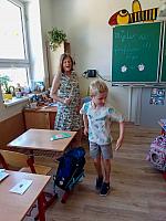 Předposlední den školy v I. třídě 25.6.2026, foto: K. Němečková Hospodářská