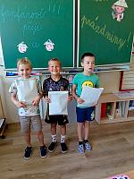 Předposlední den školy v I. třídě 25.6.2026, foto: K. Němečková Hospodářská