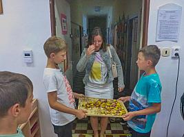 Promítání fotek v ŠD 9.9.2026, foto: Nepivodová Dana