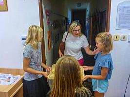 Promítání fotek v ŠD 9.9.2026, foto: Nepivodová Dana