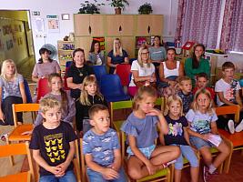 Promítání fotek v ŠD 9.9.2026, foto: Nepivodová Dana