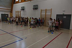 Zábavné dopoledne s prvňáky 4.9.2026, foto: K. Němečková Hospodářská, J. Švec