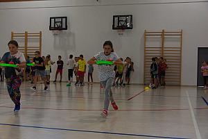 Zábavné dopoledne s prvňáky 4.9.2026, foto: K. Němečková Hospodářská, J. Švec