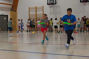 Zábavné dopoledne s prvňáky 4.9.2026, foto: K. Němečková Hospodářská, J. Švec
